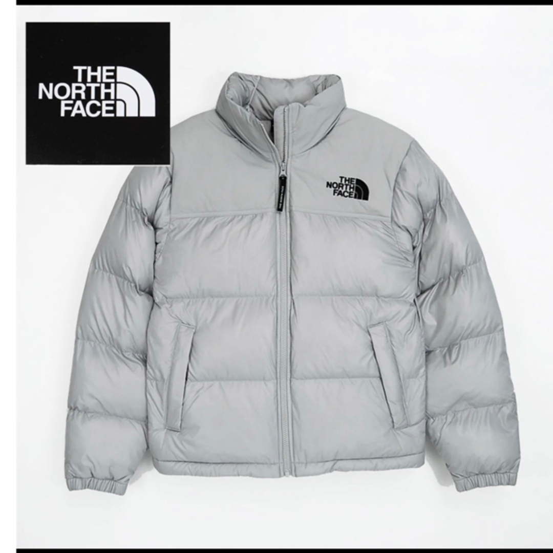 THE NORTH FACE - 韓国限定✨ノースフェイス ヌプシ ダウン グレー S