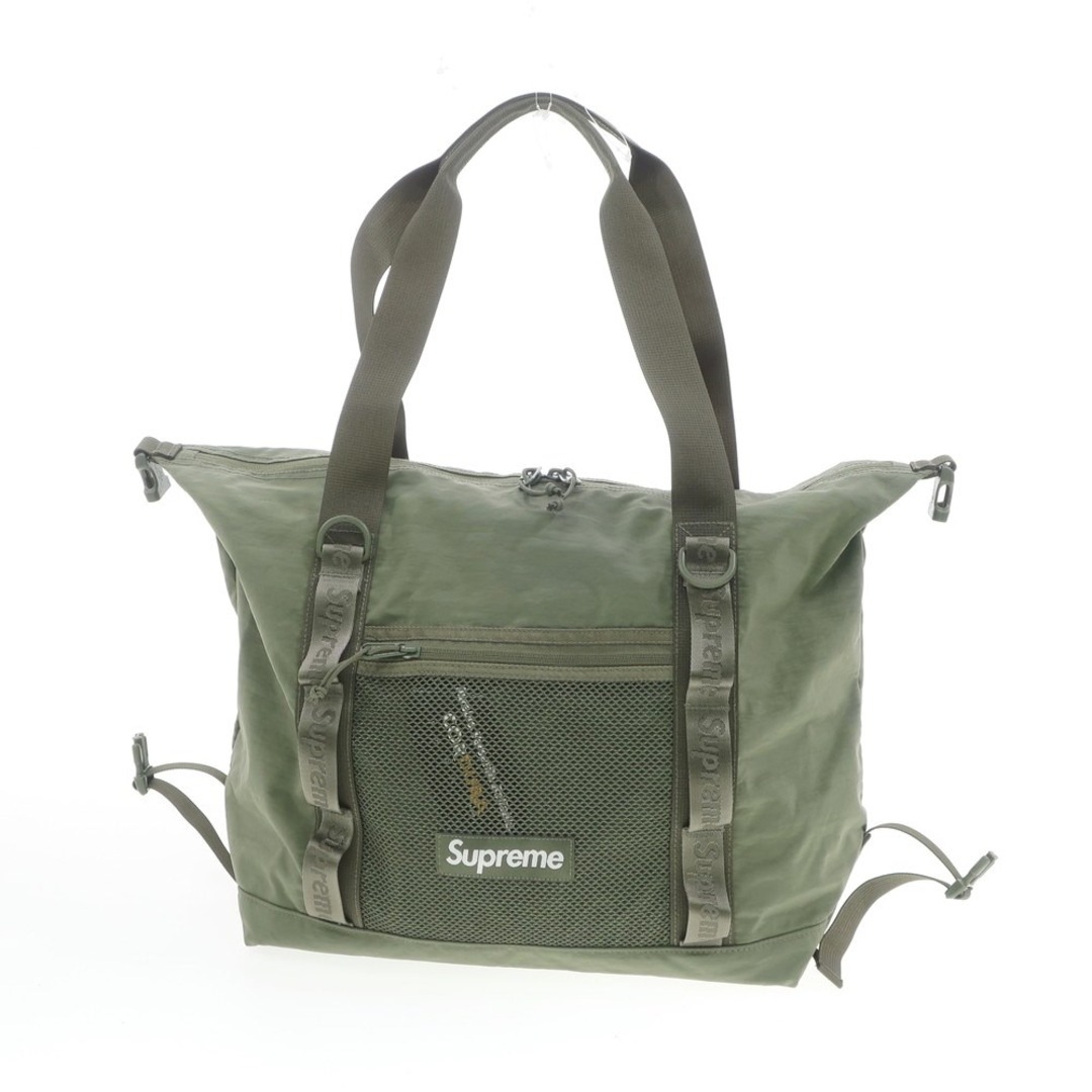 【未使用】シュプリーム Supreme 2020年秋冬 Zip Tote コーデュラナイロン トートバッグ オリーブグリーン【W49.5xH34.5xD17.5】【メンズ】