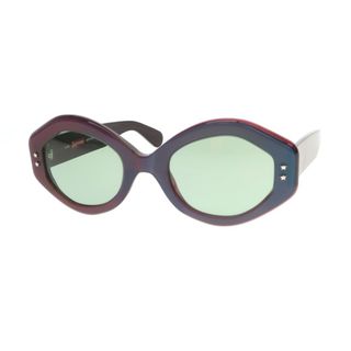 シュプリーム(Supreme)の【中古】シュプリーム Supreme 2023年春夏 Nomi Sunglasses サングラス パープル系（パープル～ブルー系）【メンズ】(サングラス/メガネ)