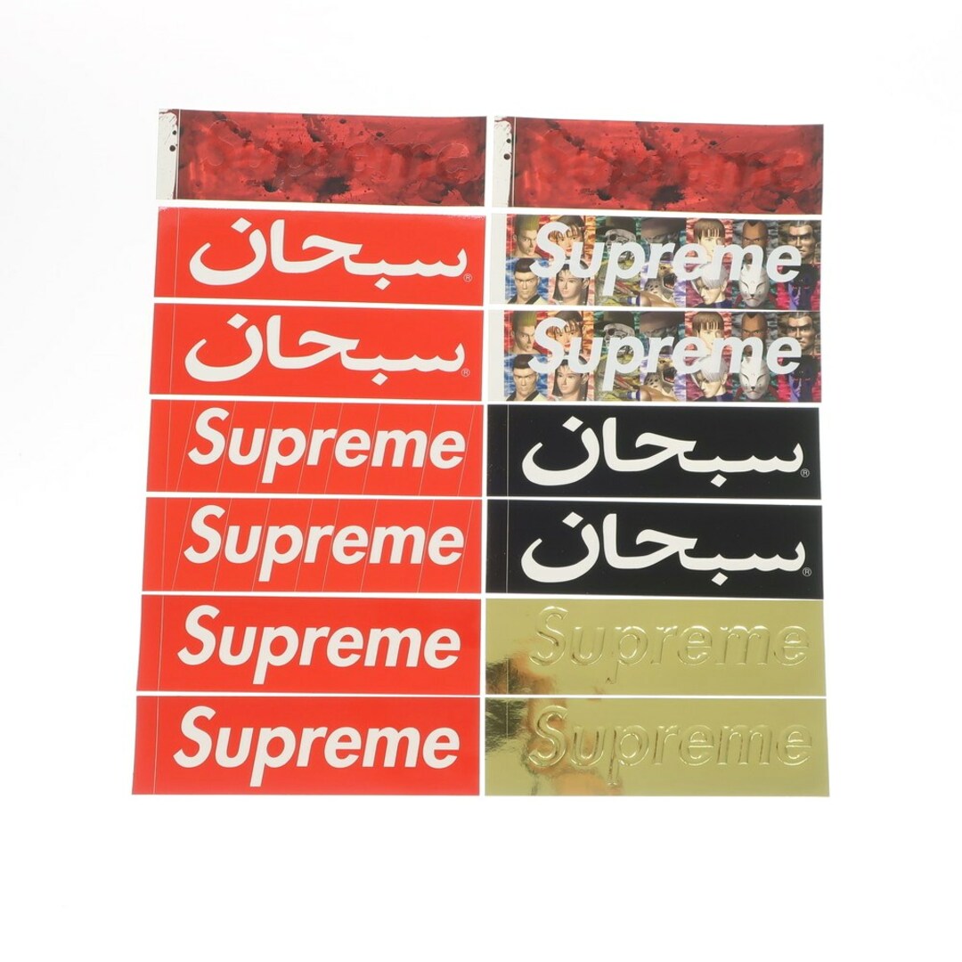 Supreme(シュプリーム)の【中古】シュプリーム Supreme ステッカー14枚セット マルチカラー【メンズ】 インテリア/住まい/日用品のインテリア小物(その他)の商品写真