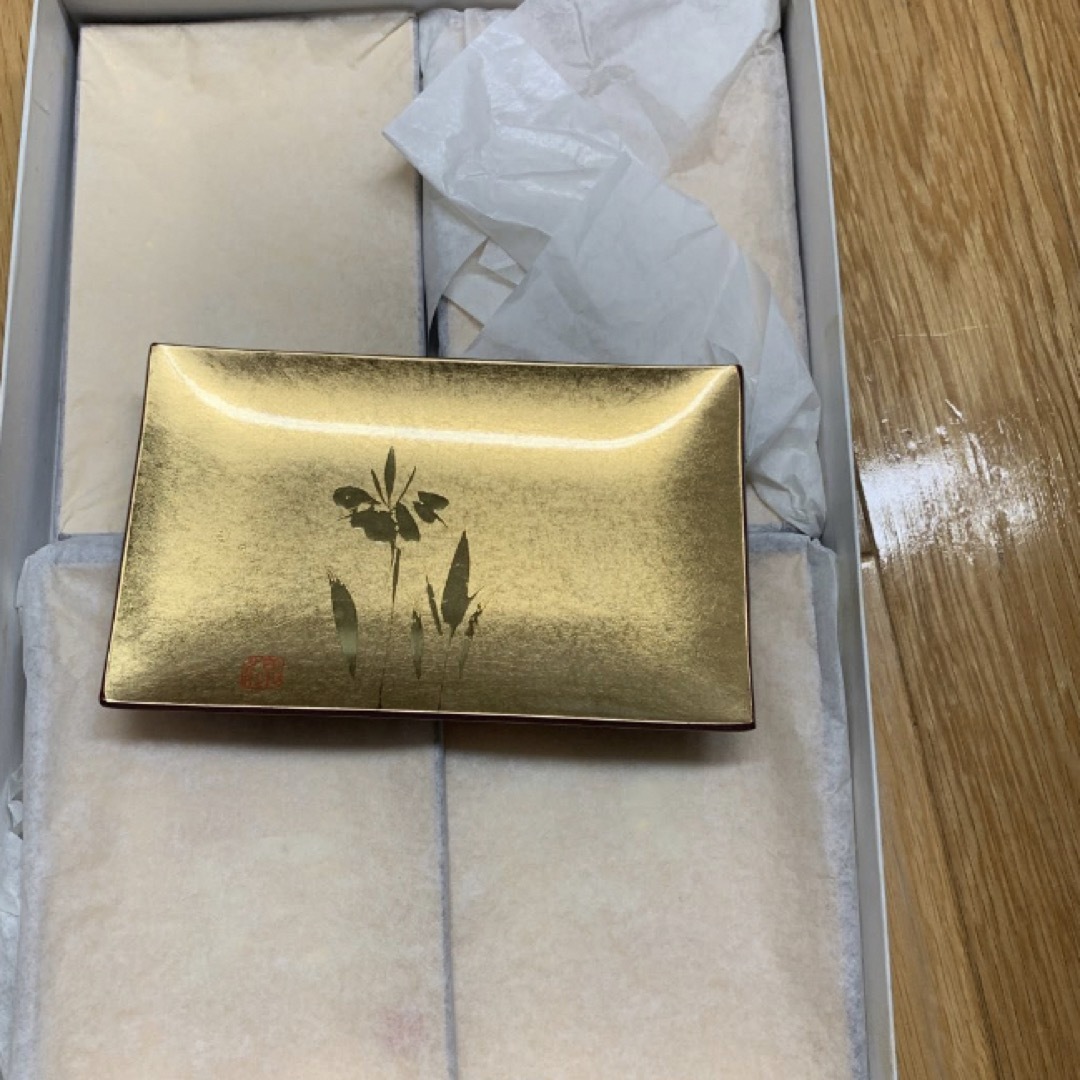 金箔　皿　5枚セット