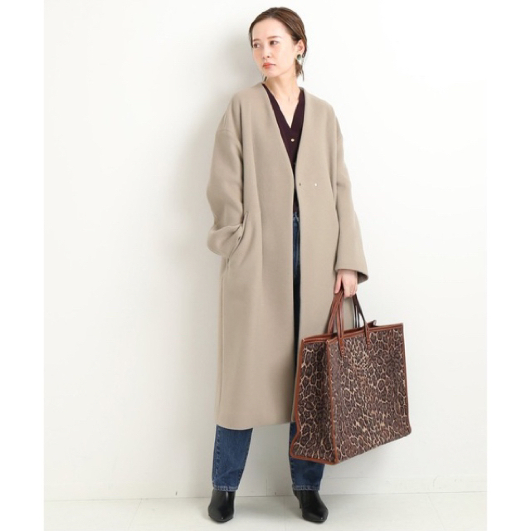 IENA - IENA MANTECOノーカラーコート 34の通販 by わらじ's shop