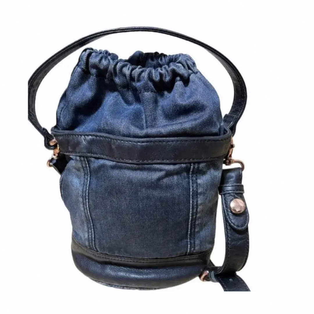★処分セール★美品★ディーゼル★2wayデニムバッグ