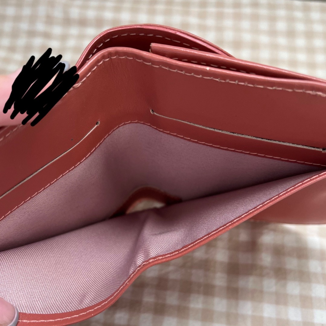 Fennec(フェネック)のFennec フェネック ハーフムーンwallet ピンク レディースのファッション小物(財布)の商品写真
