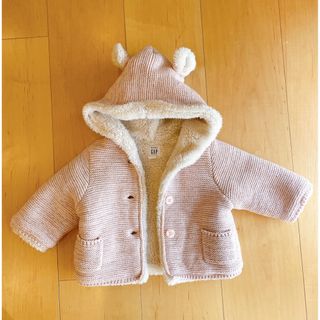 ベビーギャップ(babyGAP)のベビーギャップ　くま耳アウター(ジャケット/コート)