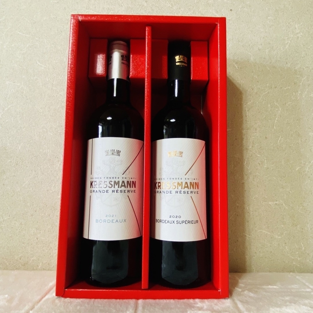 夏ワイン kressmann grande reserve ワイン 赤 白セット 食品/飲料/酒の酒(ワイン)の商品写真