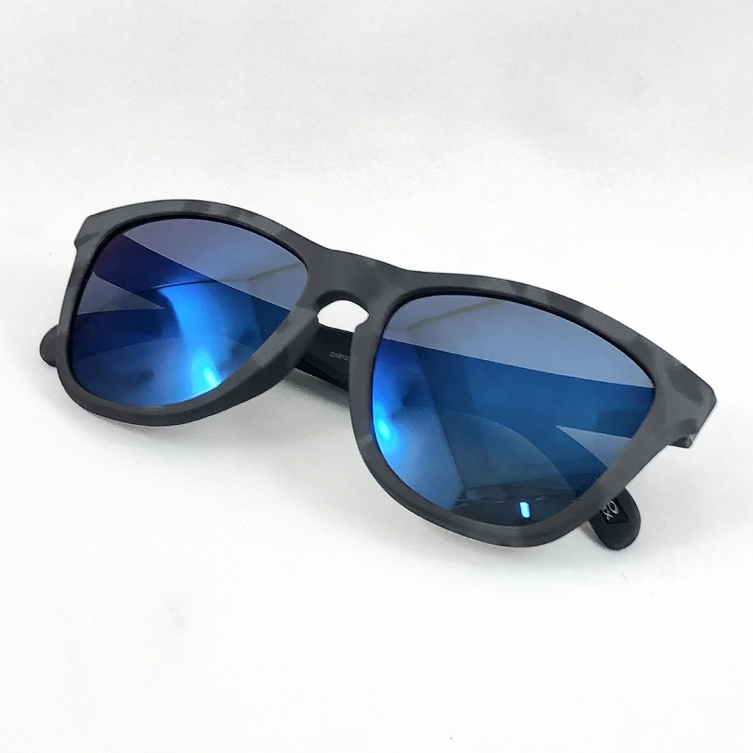 全ての オークリーox8137-04偏光ブルーミラーサングラスFrogskins