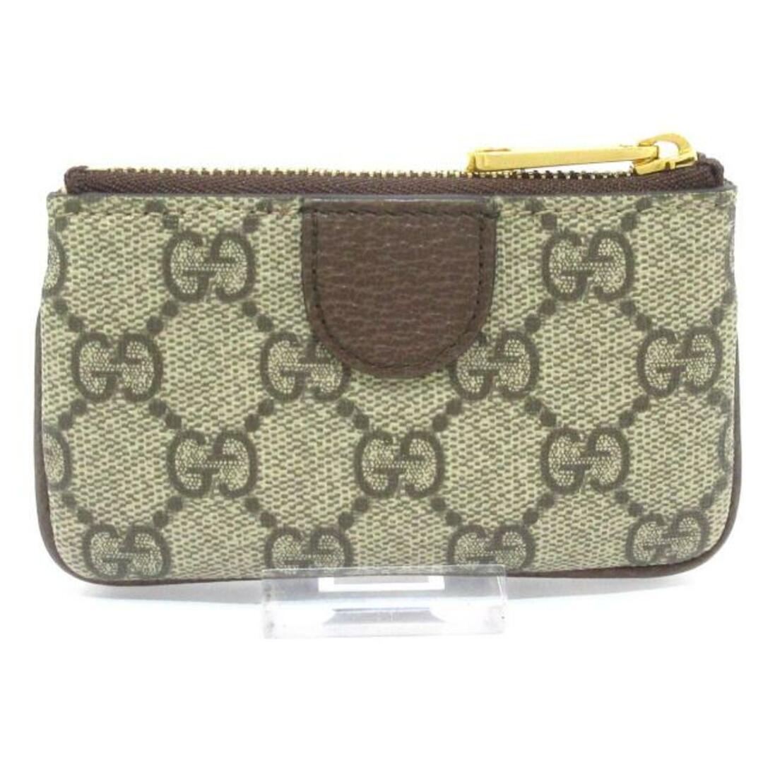 美品✨GUCCI グッチ GGスプリーム ラウンドファスナー コインケース-