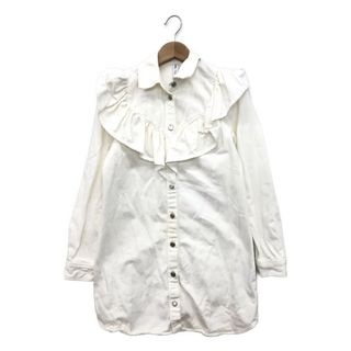 ザラ(ZARA)のザラ ZARA デニムフリルジャケット    レディース XS(その他)