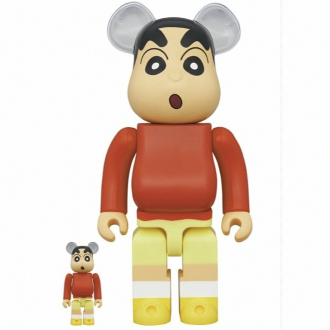 MEDICOM TOY(メディコムトイ)のBE@RBRICK クレヨンしんちゃん 400% & 100% エンタメ/ホビーのフィギュア(その他)の商品写真