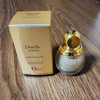 クリスチャンディオール(Christian Dior)のChristian Dior ディオリフィック グリッタートップコート 001(ネイルトップコート/ベースコート)