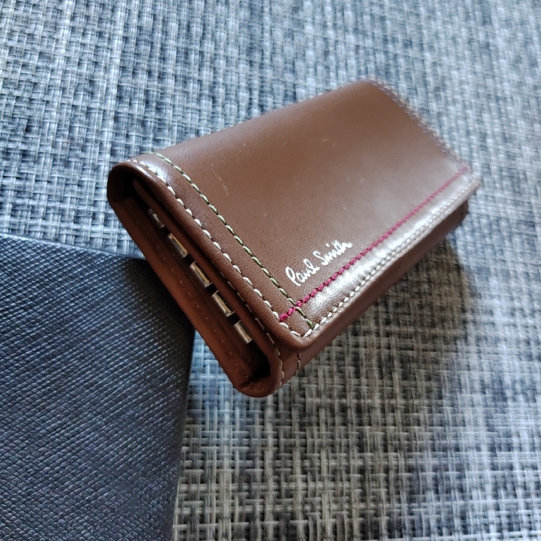Paul Smith - ポールスミス キーケース ダブルステッチ キーホルダー