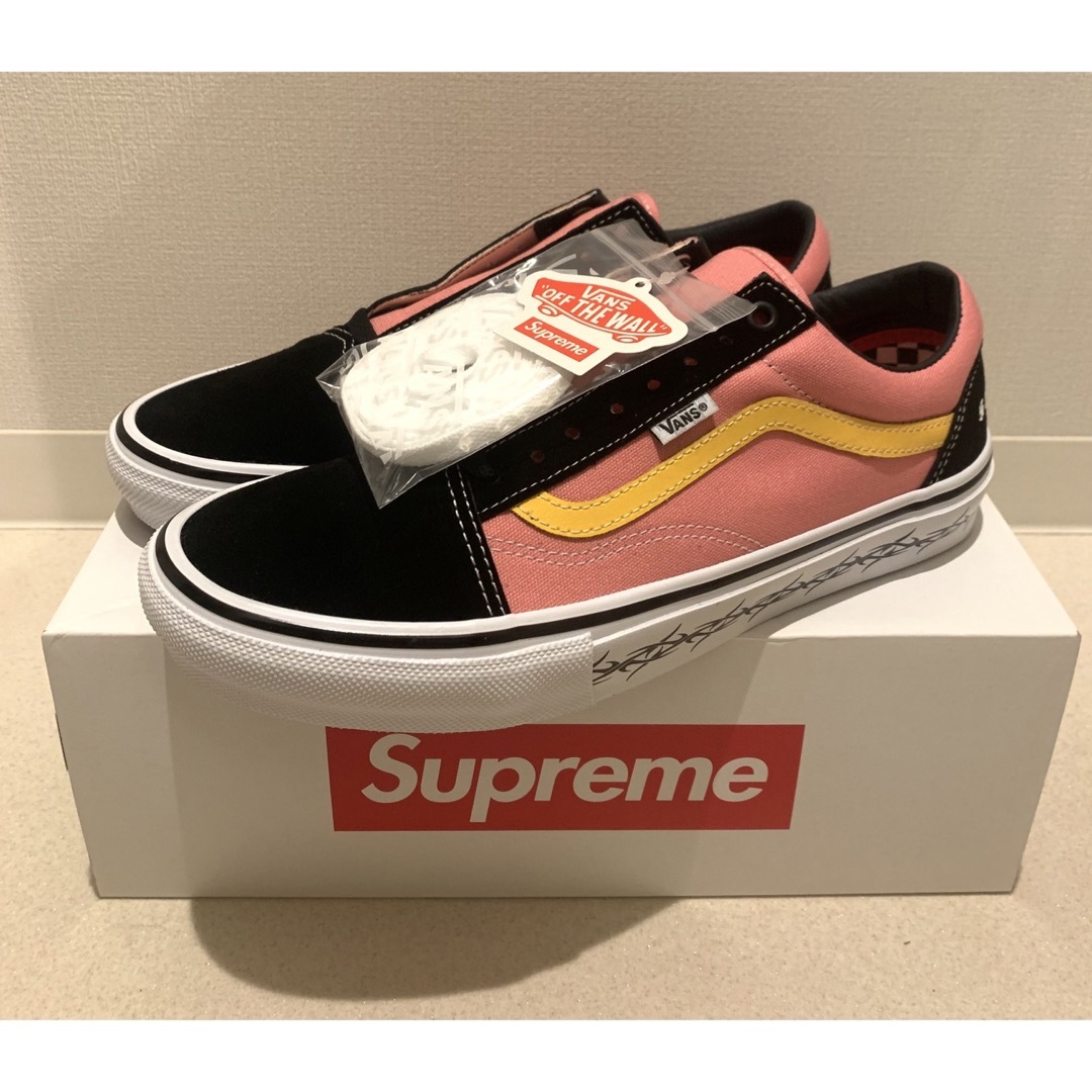 Supreme(シュプリーム)のSupreme × Vans Old Skool "Pink" 28.5cm メンズの靴/シューズ(スニーカー)の商品写真