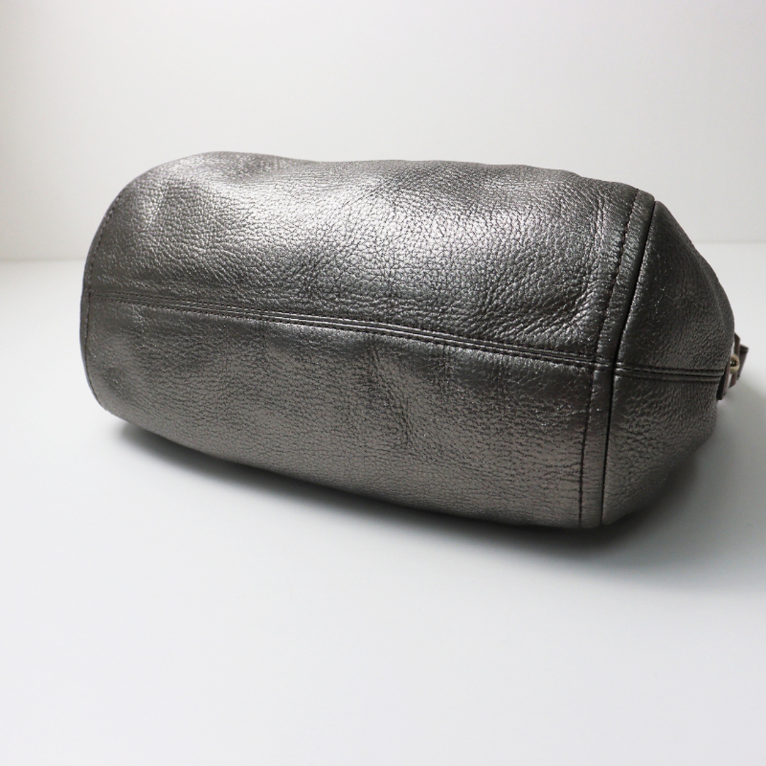 ケイトスペード kate spade 2way トートバッグ ショルダーバッグ/グレー メタリック ラメ ジップ【2400013518918】 5