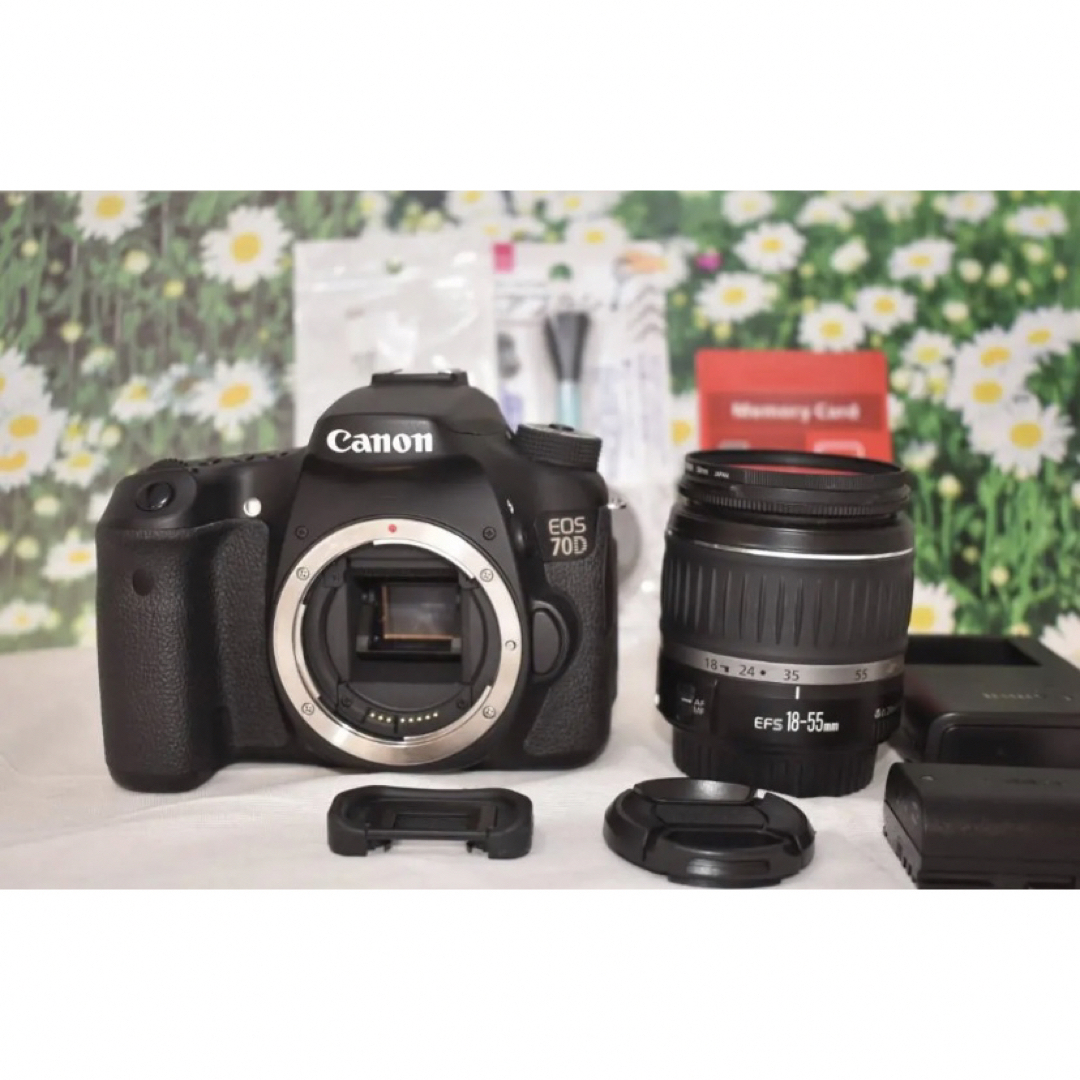 Canon - ❤美品❤Wi-Fi内蔵❤Canon EOS 70D❤️️高画質❤️動画撮影