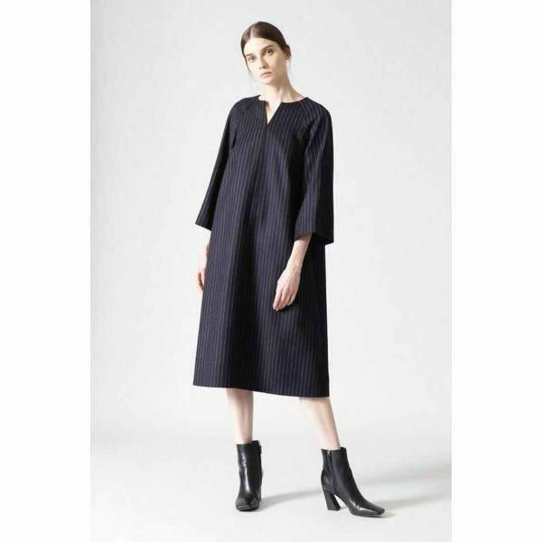 ADORE - 【美品】ADORE ライト ウール ロング ワンピース ブラック