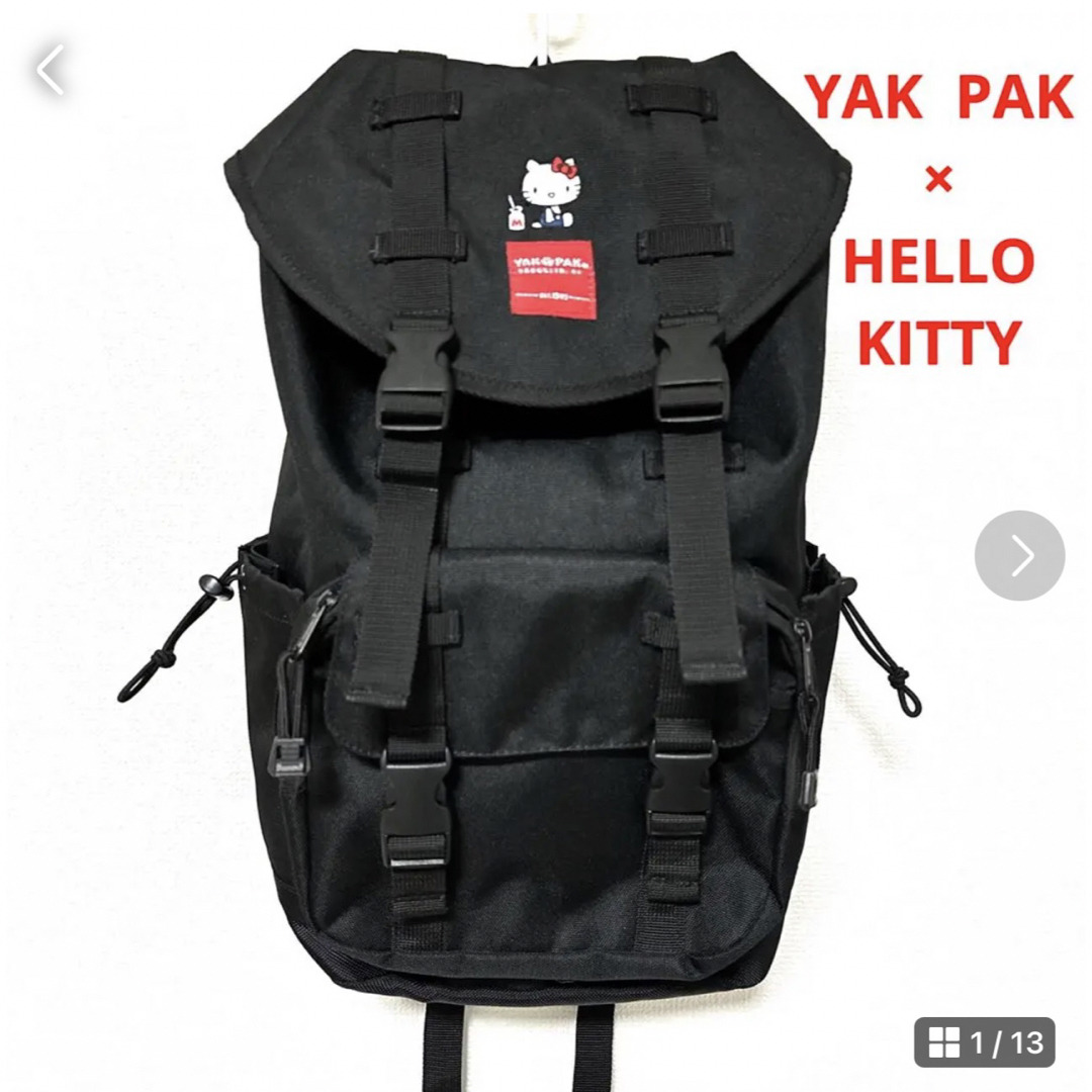 ★美品★YAK PAKヤックパックハローキティコラボリュック