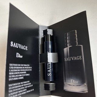 ディオール(Dior)のDior SAUVAGE ソヴァージュ サンプル 1ml 新品未開封(香水(男性用))