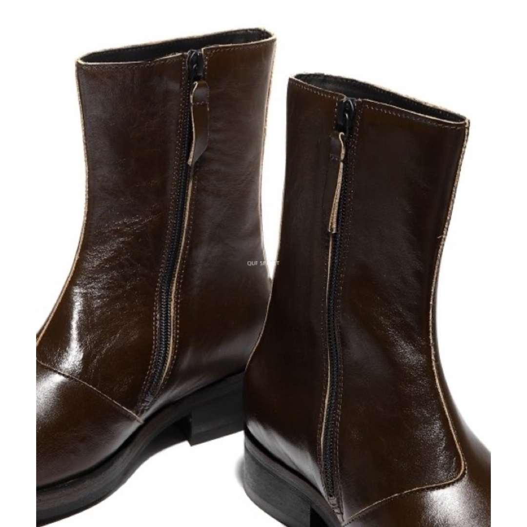 売り切りセール！　22AW OUR LEGACY LETHER BOOTS メンズの靴/シューズ(ブーツ)の商品写真