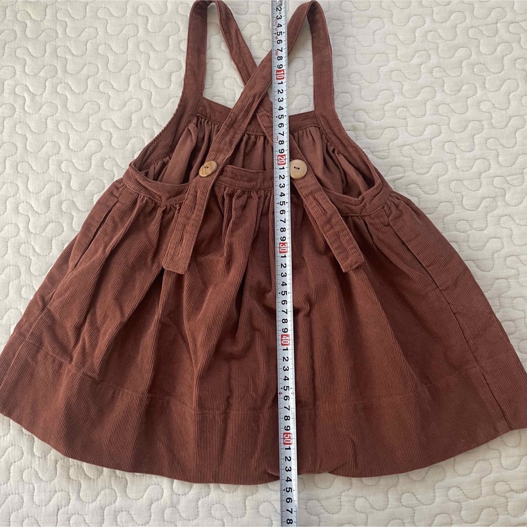 soor ploom eloise pinafore  loam 4Y スカート4Ycolour