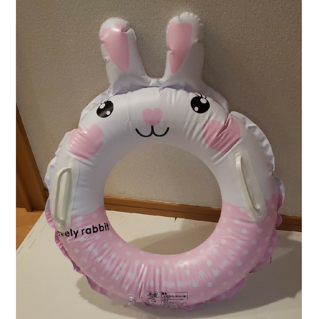 うさぎさん浮き輪 50cm Lovery rabbit スポーツ/アウトドアのスポーツ/アウトドア その他(マリン/スイミング)の商品写真