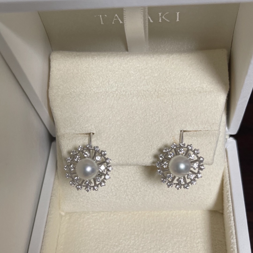 【超美品】TASAKI 2wayペンダントトップイヤリングセットk18wg