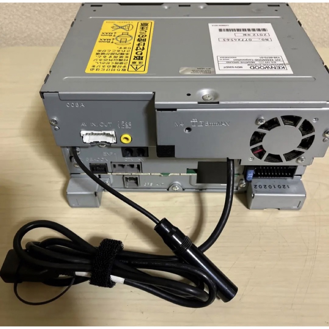 KENWOOD - KENWOOD彩速フルセグナビMDV-535DT上級クラス新品バック