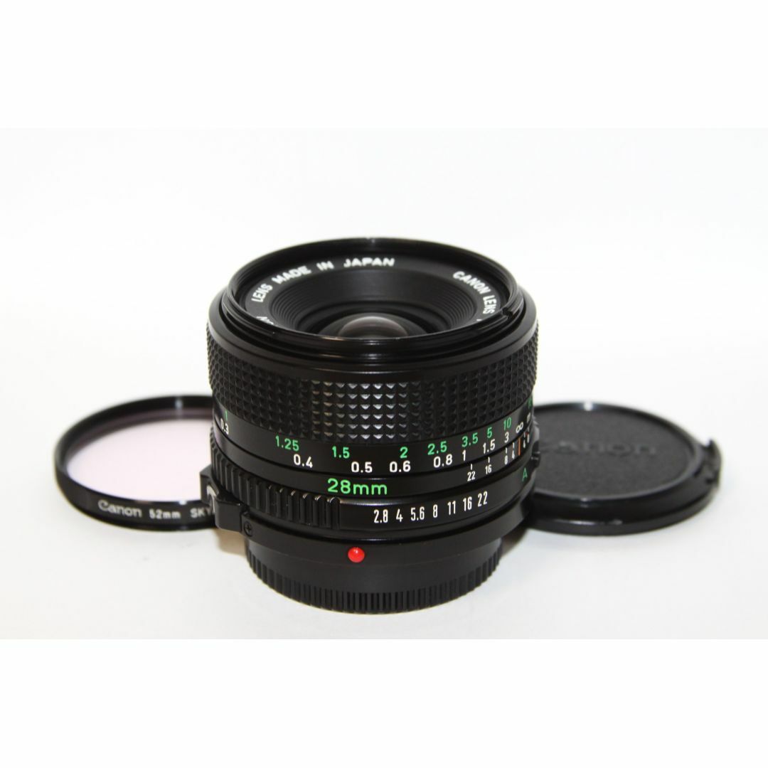 【美品】Canon NEW FD 28mm F2.8 キャノン