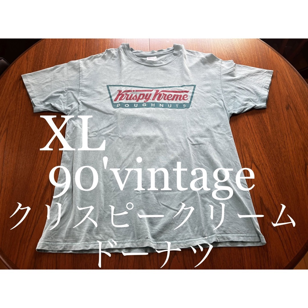 90'vintage krispy kreme DOUGHNUTS Apple - Tシャツ/カットソー(半袖 ...