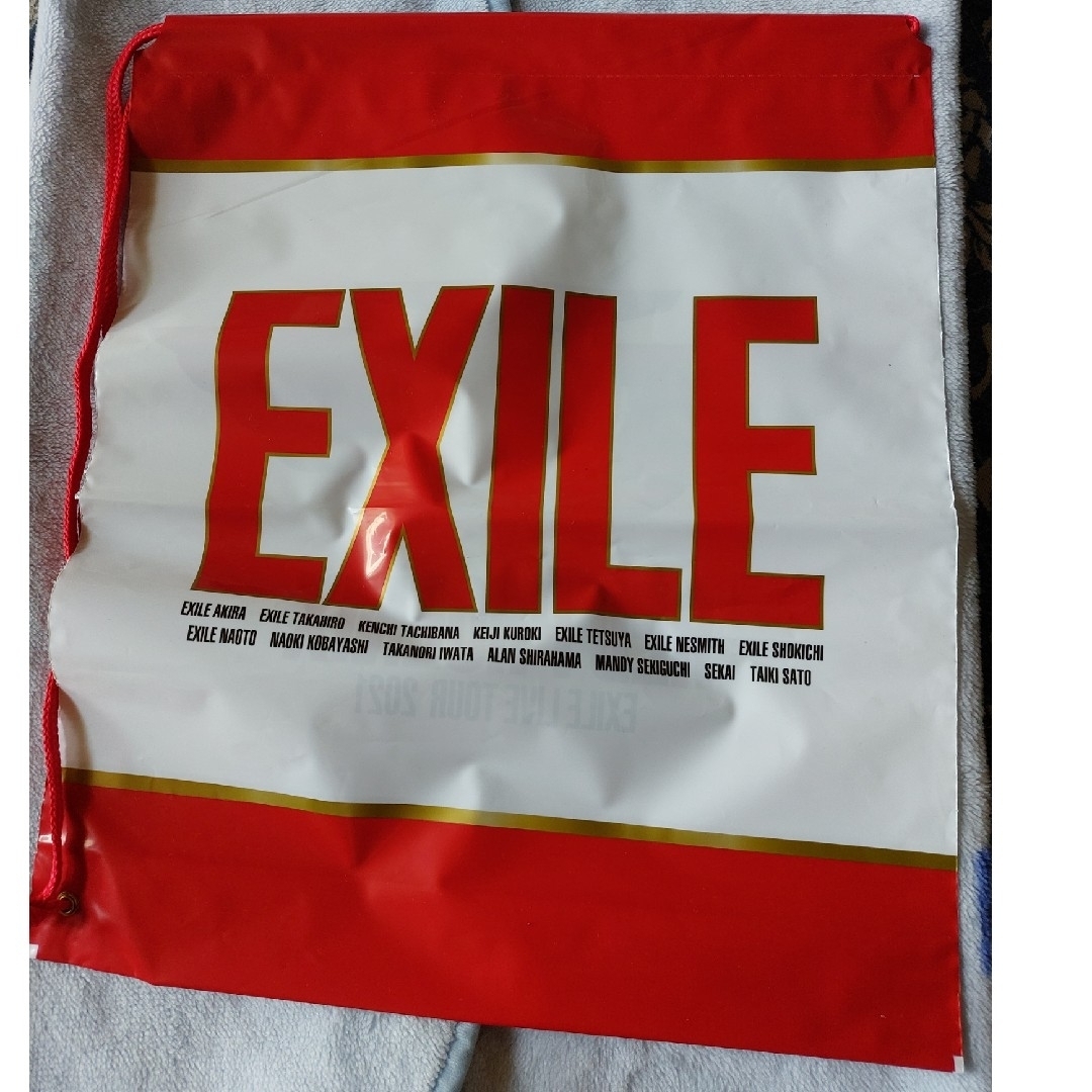 EXILE(エグザイル)のEXILE  缶バッジ ビニールバック  メジャーキーホルダー エンタメ/ホビーのタレントグッズ(男性タレント)の商品写真