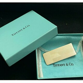 ティファニー(Tiffany & Co.)のティファニー　ヴィンテージ マネークリップ Tモチーフ シルバー925(マネークリップ)