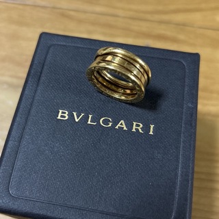 BVLGARI - 美品　高級　ブルガリ　k18 750 ビーゼロワン　リング　指輪　54