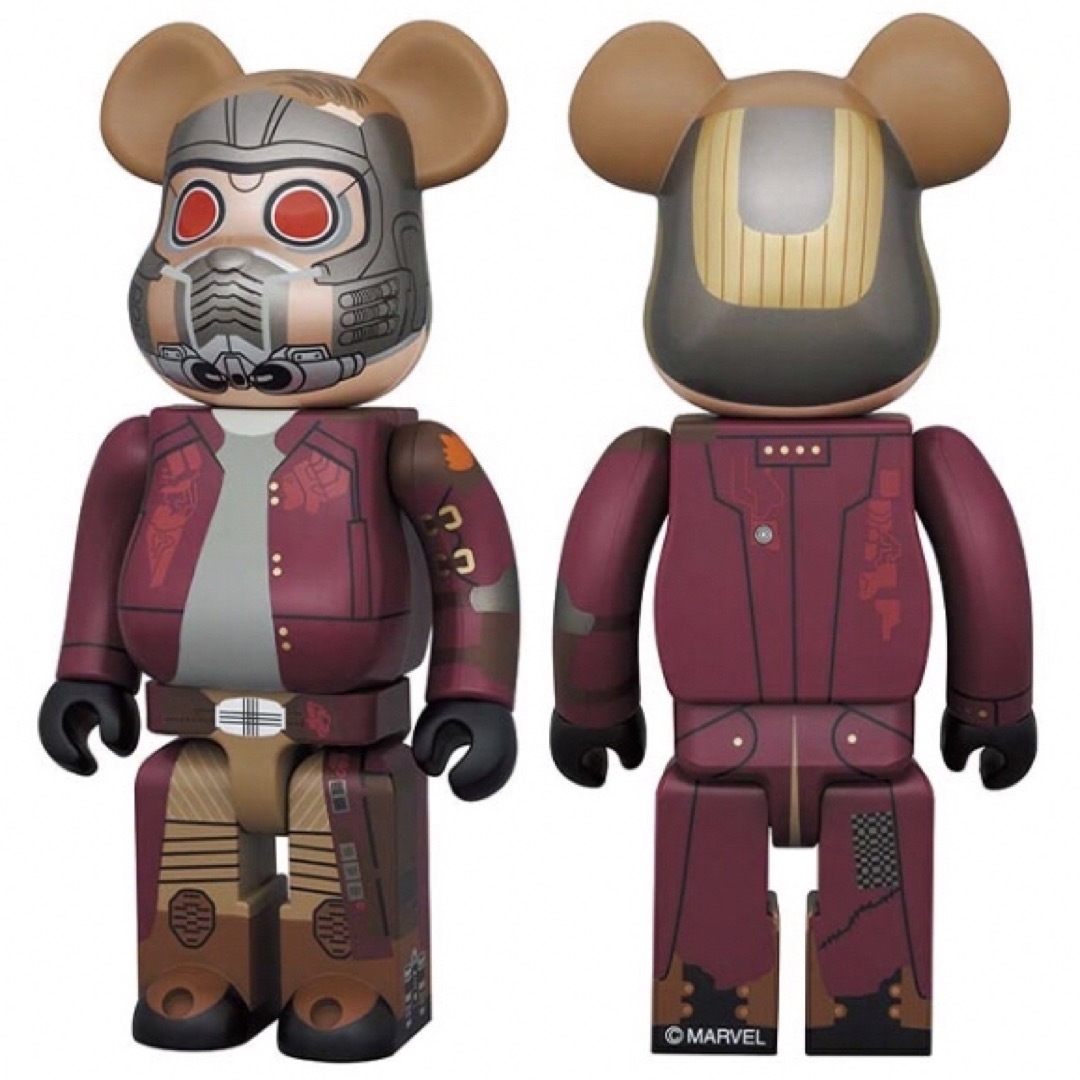 BE@RBRICK Star-Lord 100％ \u0026 400％