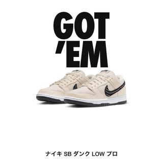 ナイキ(NIKE)のNIKE SB DUNK LOW×albino &preto(スニーカー)