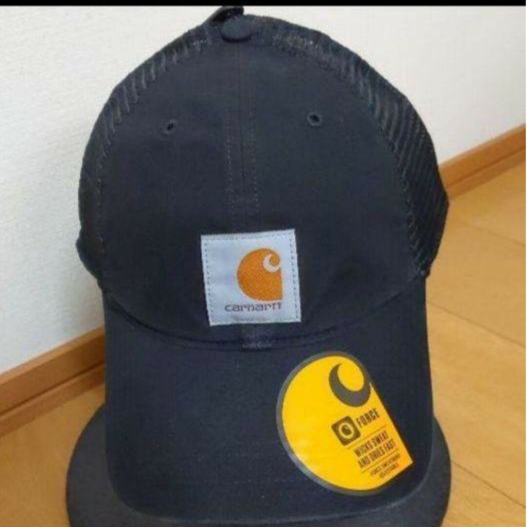 carhartt(カーハート)の新品 カーハート メッシュキャップ ブラック メンズの帽子(キャップ)の商品写真