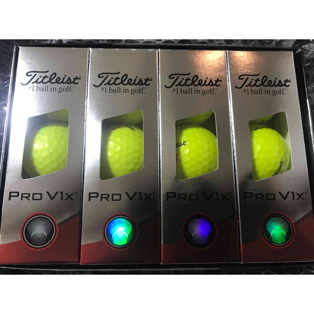 Titleist - タイトリスト PRO V1x ゴルフボール 1ダース 12球入り ...