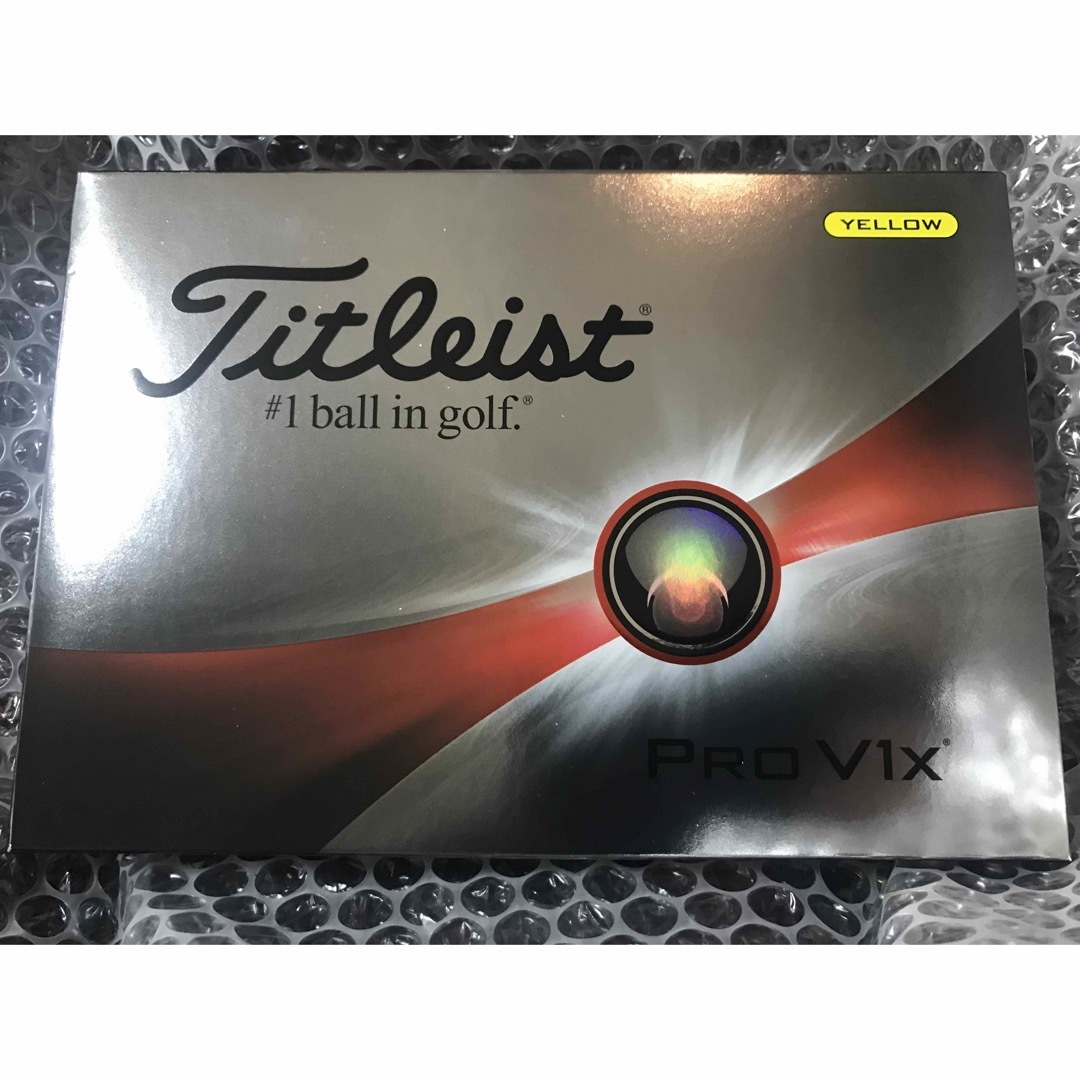 ゴルフボール titleist PROv1 イエロー　2ダース