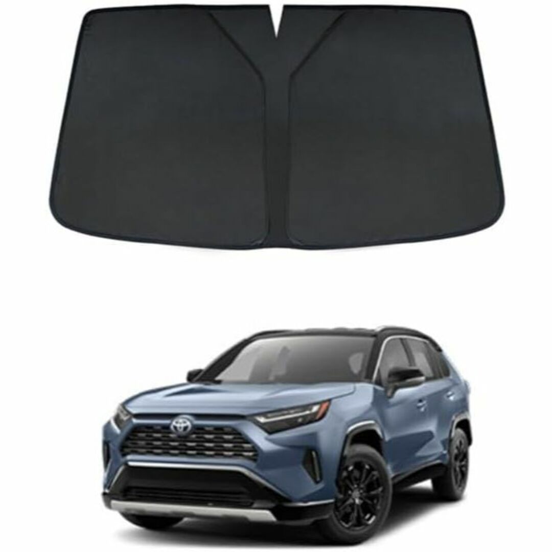 RAV4 サンシェード◇2019～カーテン車中泊RAV4(2019～現行全面 車内アクセサリー