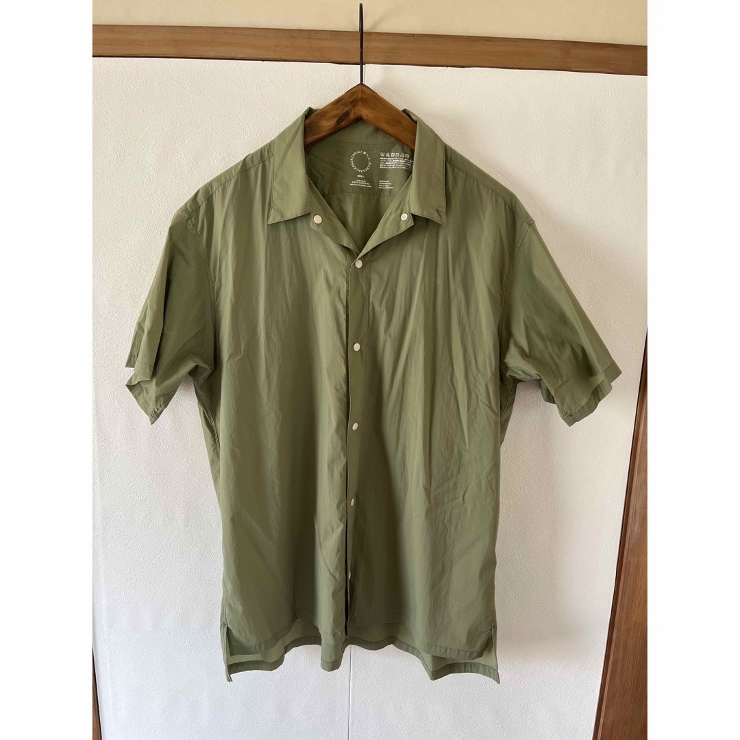 山と道　UL Short Sleeve Shirt Ｌlight Olive