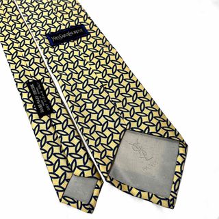 ✨極美品✨Yves saint Laurent ネクタイ レインボードット 紺