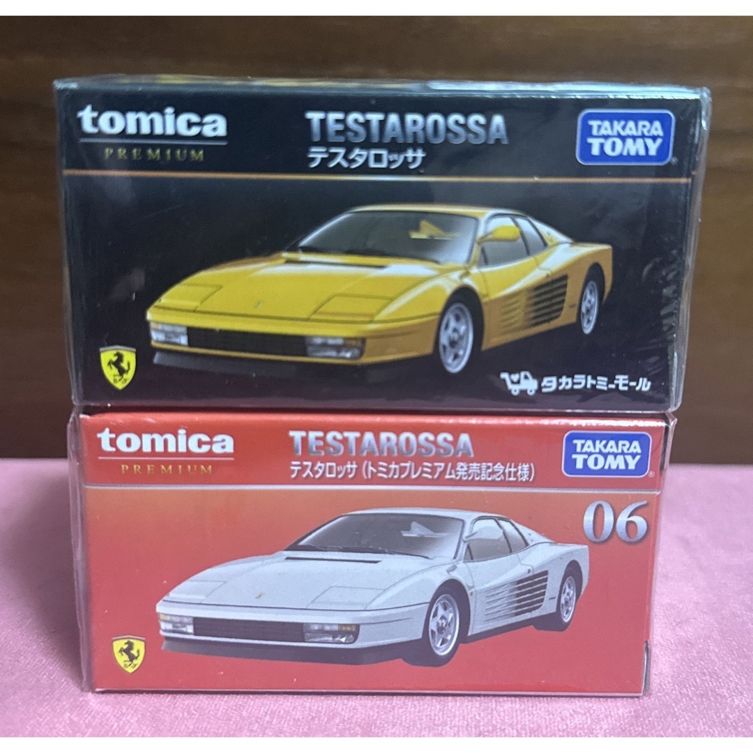 Takara Tomy(タカラトミー)のタカラトミー トミカ トミカプレミアム 06 テスタロッサ 発売記念仕様 エンタメ/ホビーのおもちゃ/ぬいぐるみ(ミニカー)の商品写真