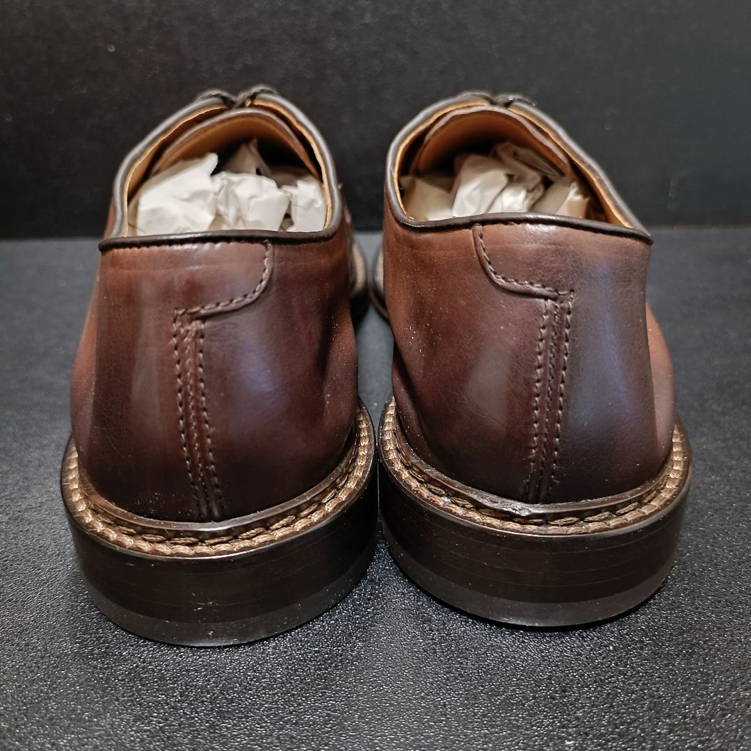 デュカルス（DOUCAL'S） イタリア製革靴 茶 41.5 メンズの靴/シューズ(ドレス/ビジネス)の商品写真