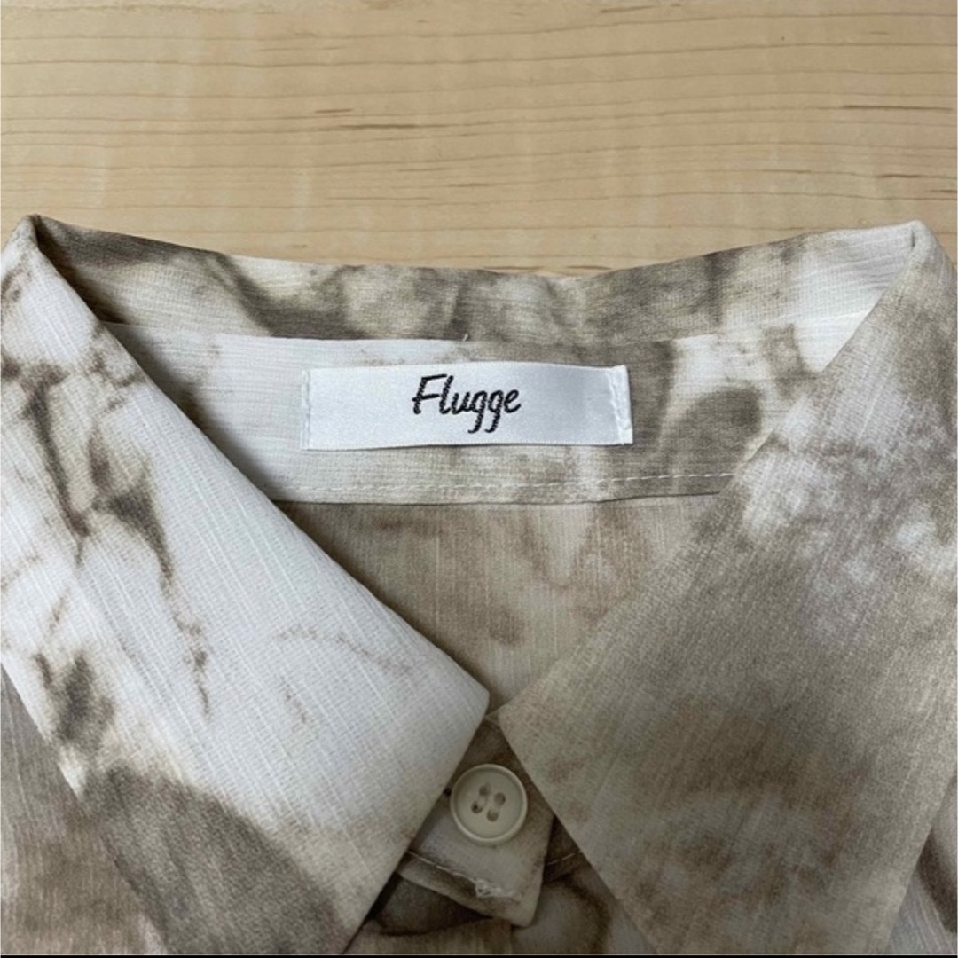 ZARA(ザラ)のflugge シースルーシャツ　フラッジー レディースのトップス(シャツ/ブラウス(長袖/七分))の商品写真
