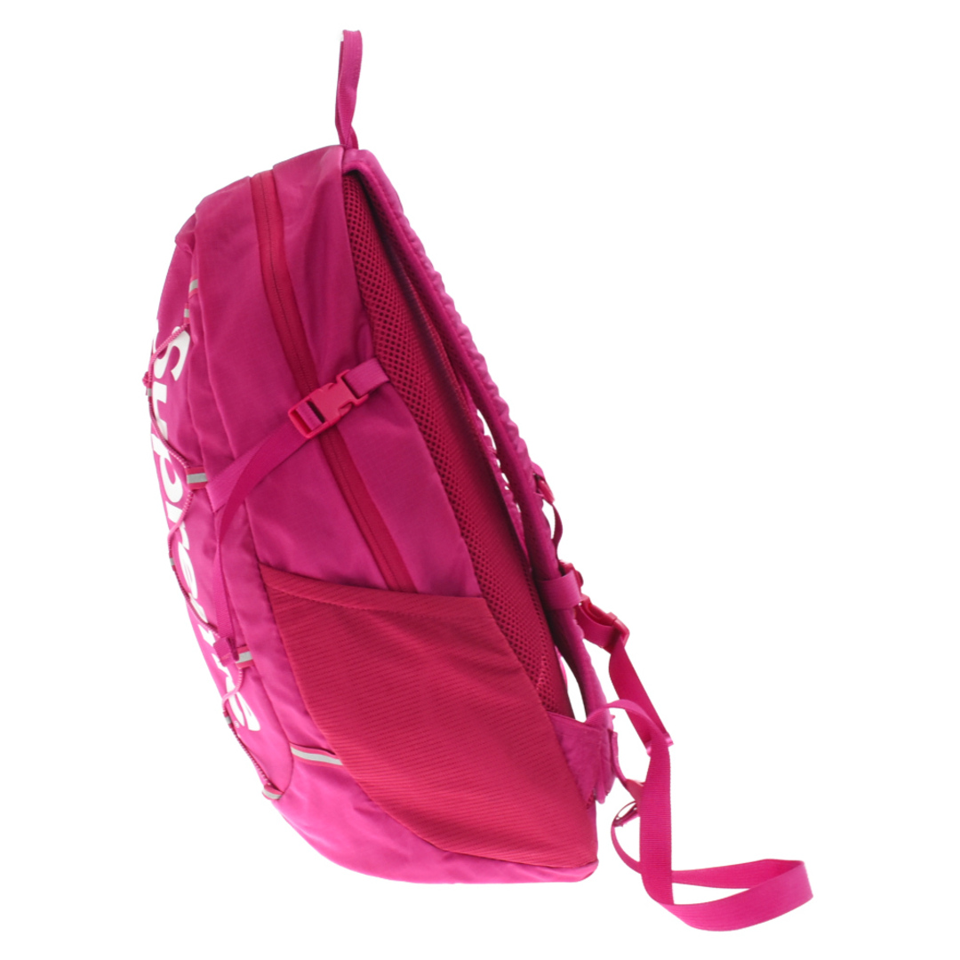 Supreme(シュプリーム)のSUPREME シュプリーム 17SS Backpack ボックスロゴナイロンバックパック リュック ピンク メンズのバッグ(バッグパック/リュック)の商品写真