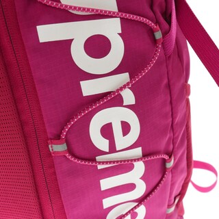 SUPREME シュプリーム 17SS Backpack ボックスロゴナイロンバックパック リュック ピンク