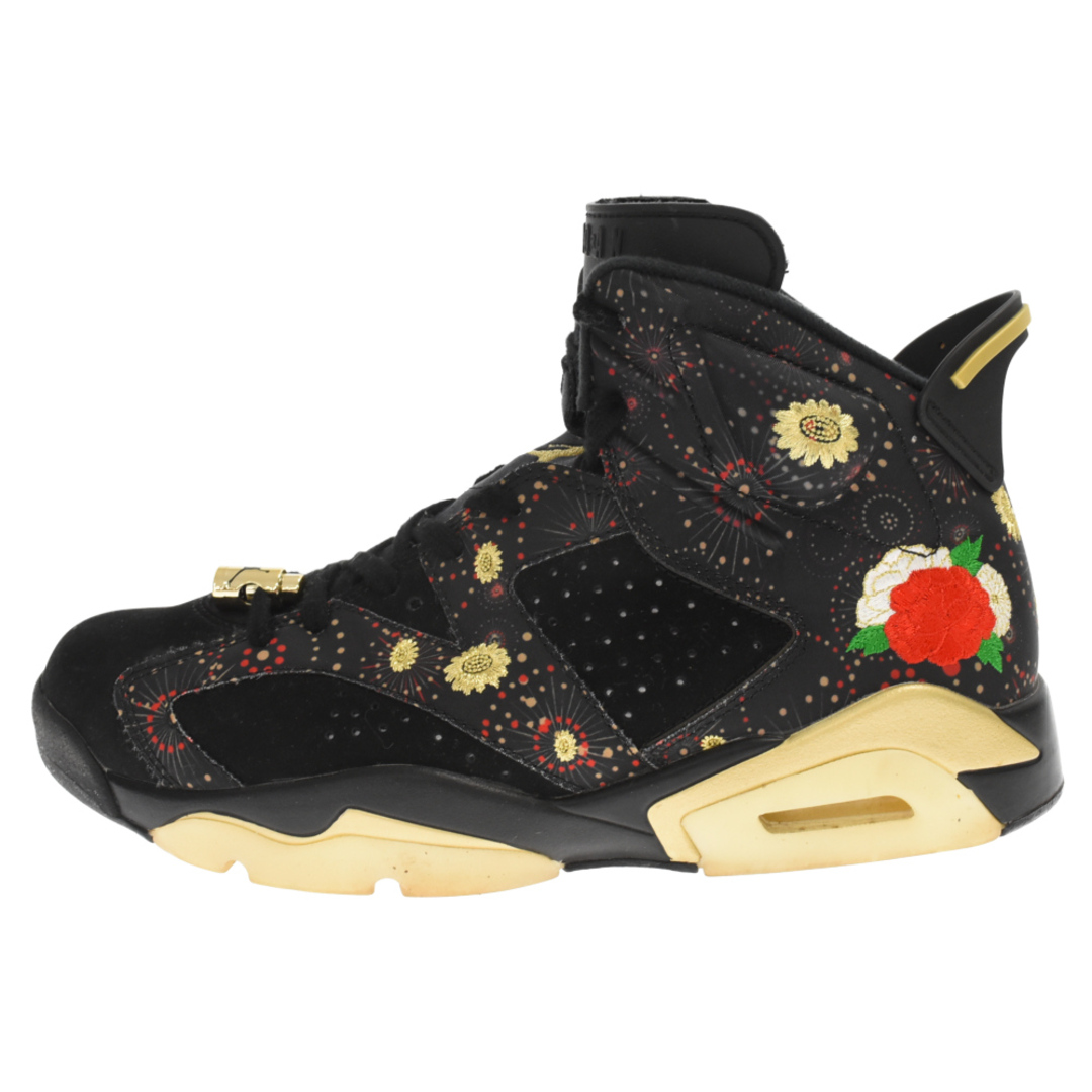 NIKE ナイキ AIR JORDAN 6 RETRO CHINESE NEW YEAR エアジョーダン レトロ ハイカットスニーカー ブラック US9.5/27.5cm AA2492-021