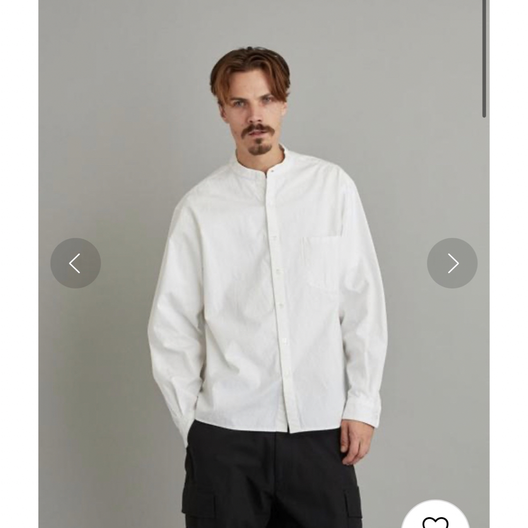 steven alan - 【Steven Alan スティーブンアラン】BAND COLLAR SHIRT