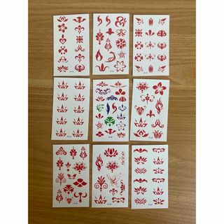 タトゥーシール ステッカー かわいい　9枚(その他)