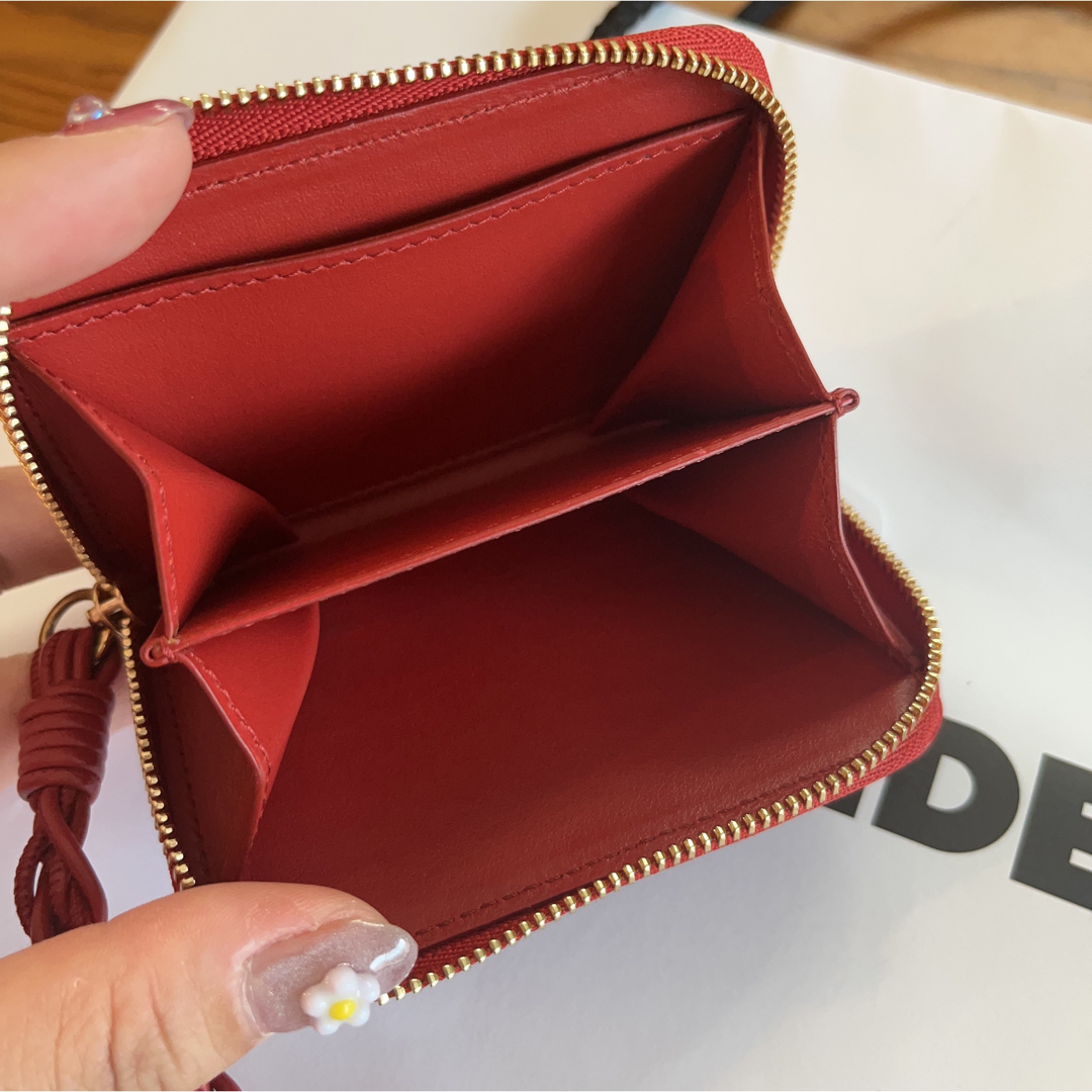 Jil Sander(ジルサンダー)のJIL SANDER　ジルサンダー 財布 ミニ ウォレット カード入れ 小銭 レディースのファッション小物(コインケース)の商品写真