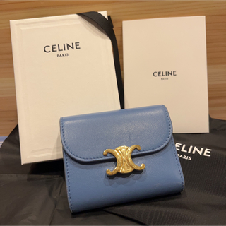 セリーヌ ミニ 財布(レディース)（ブルー・ネイビー/青色系）の通販 32